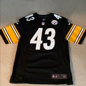 Men’s Nike Steelers Jersey #43 Polamalu